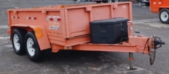 Used Equipment Sales Dump Trailer, Tandem Axle 10,000lb GVW in Allentown PA